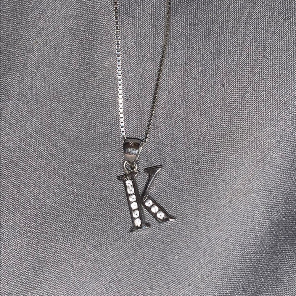 sterling silver k necklace